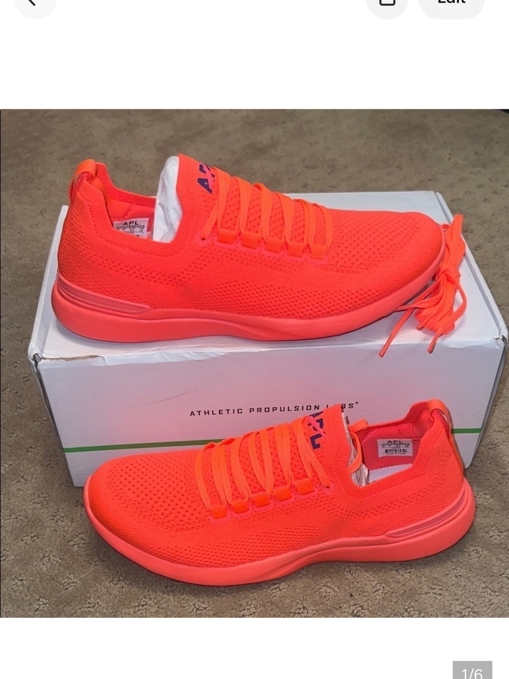 New in Box APL TechLoom Breeze Running Shoes